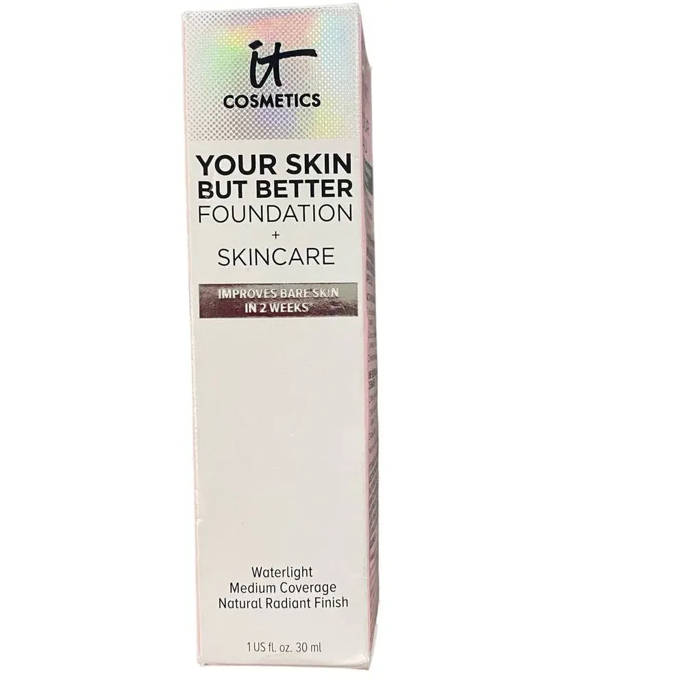 IT Cosmetics Your Skin But Better Foundation + Skincare Rich Cool 50